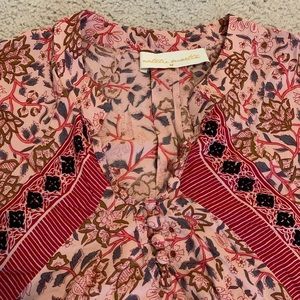 Natalie Martin Pink Fiori Maxi Dress Size M